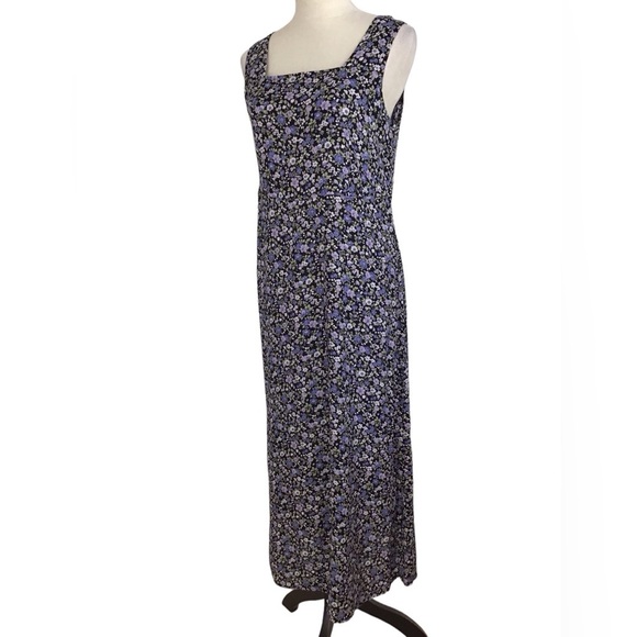 Rabbit Rabbit Rabbit Designs Vintage Floral Sleeveless Maxi Dress - Picture 4 of 12